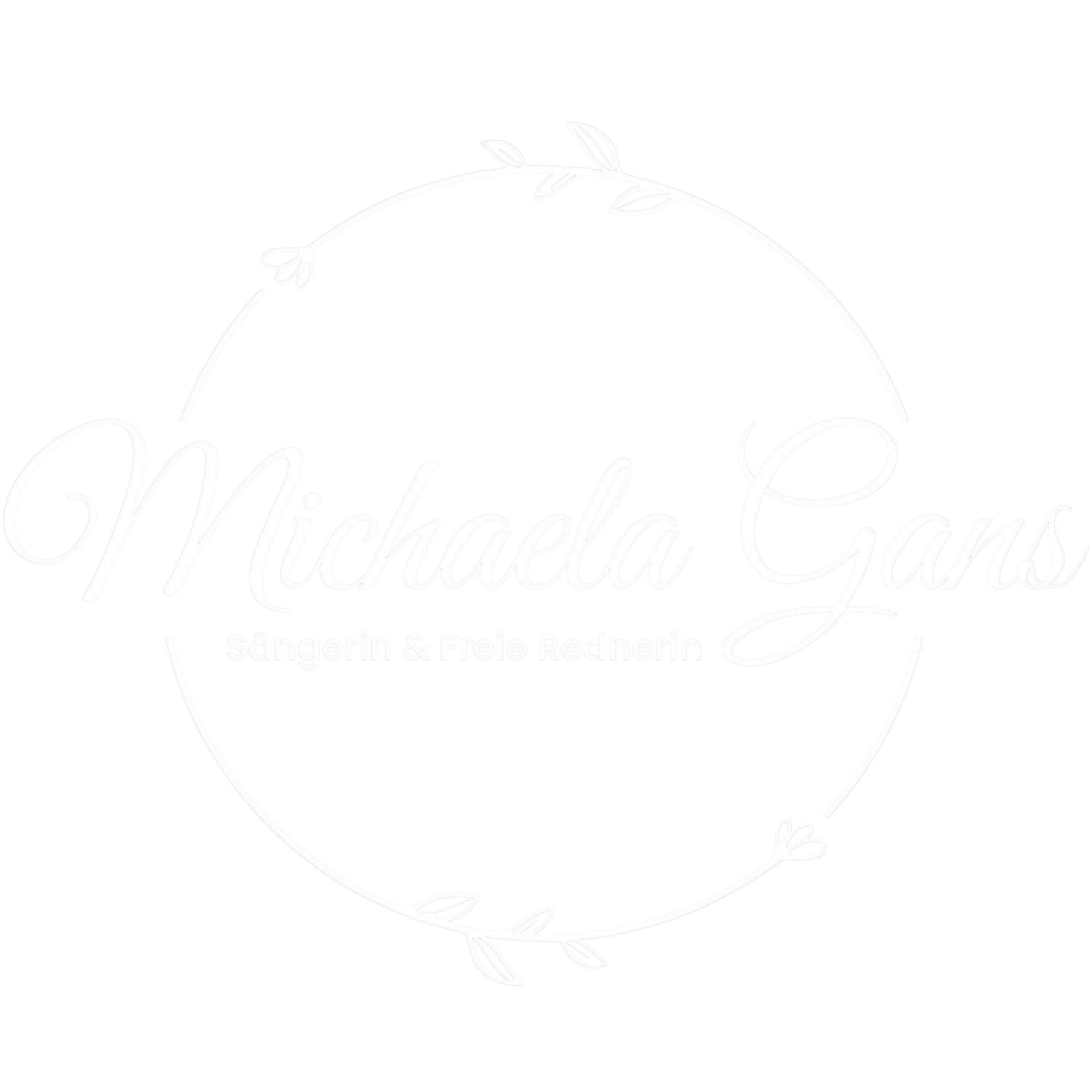 Michaela Gans – Freie Traurednerin Logo (weiß)