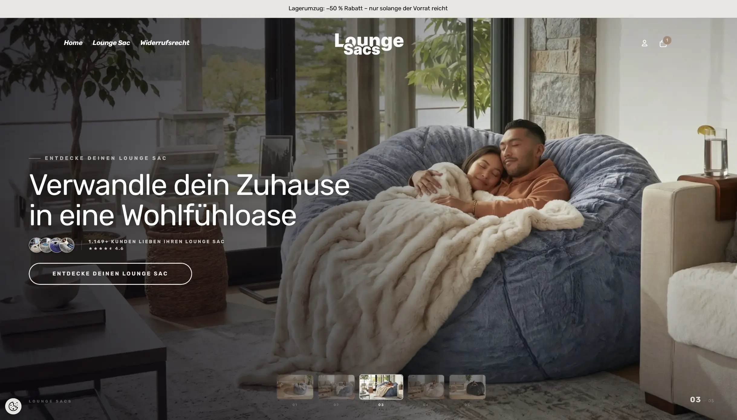 Beispiel Shopify Desktop Design – Sedoclo Fashion Store